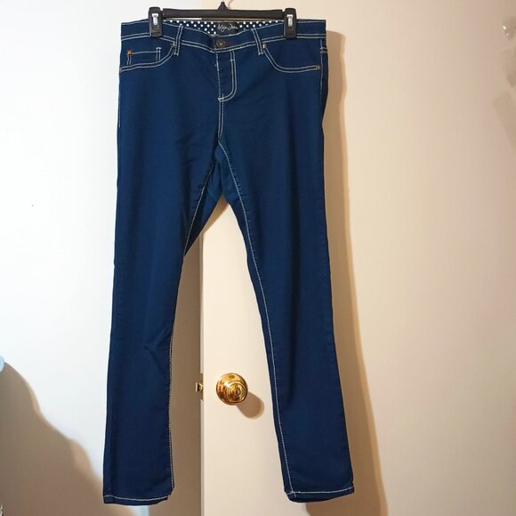 EUC ~ Ariya Jeans Bold Elements Womens High Rise Skinny Fit Jeans (Size: 13/14) - Picture 1 of 5